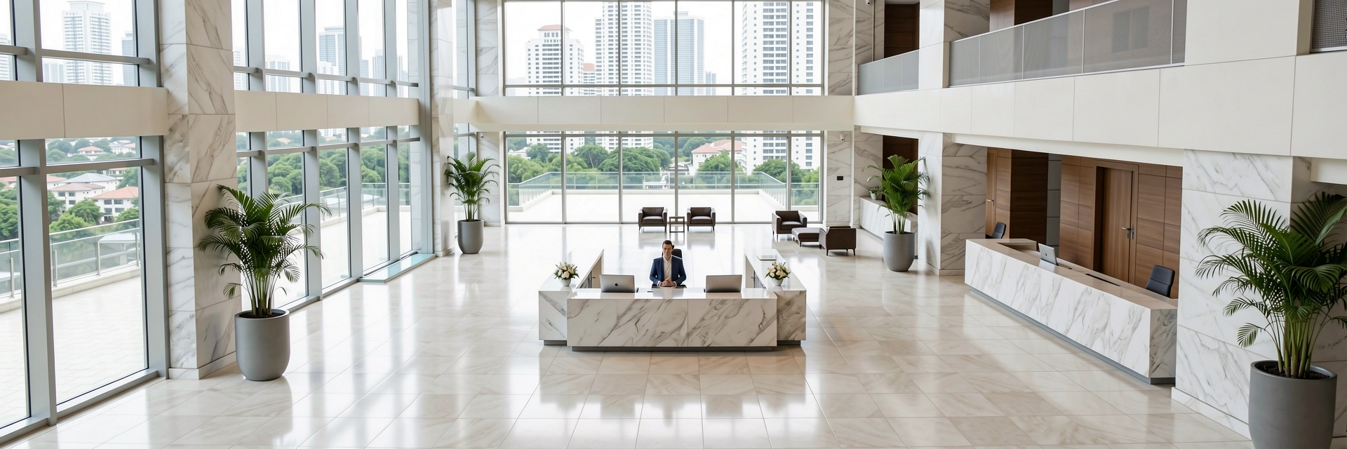 Professional business environment in Malaysia